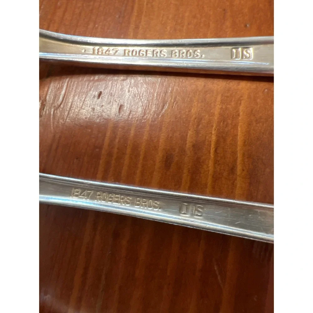 1847 Rogers Bros Reflection Silverplate‎ Flatware 5 Piece Place Setting Vintage